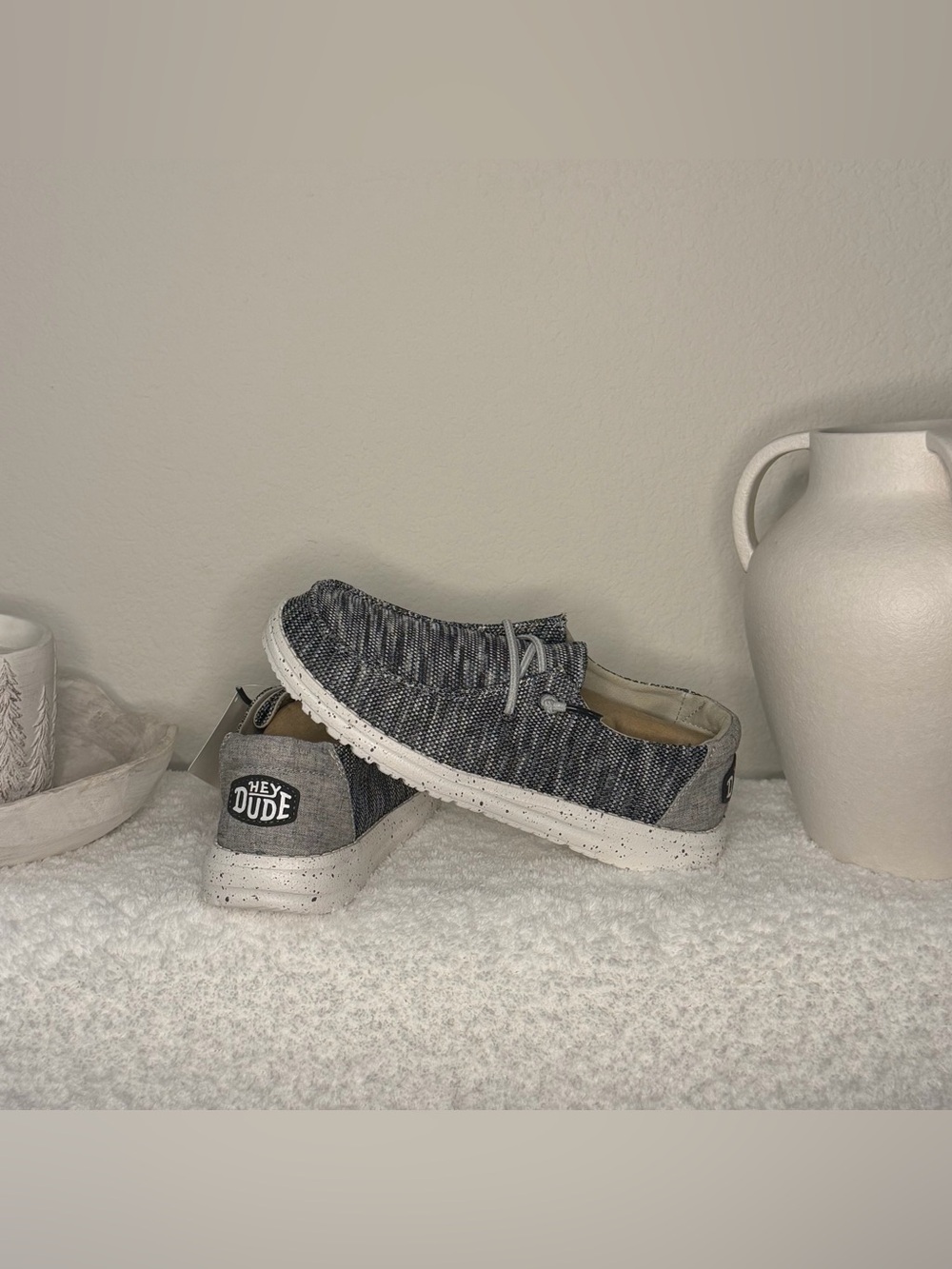 Wendy Hey Dudes Dark gray - Picture 3 of 9